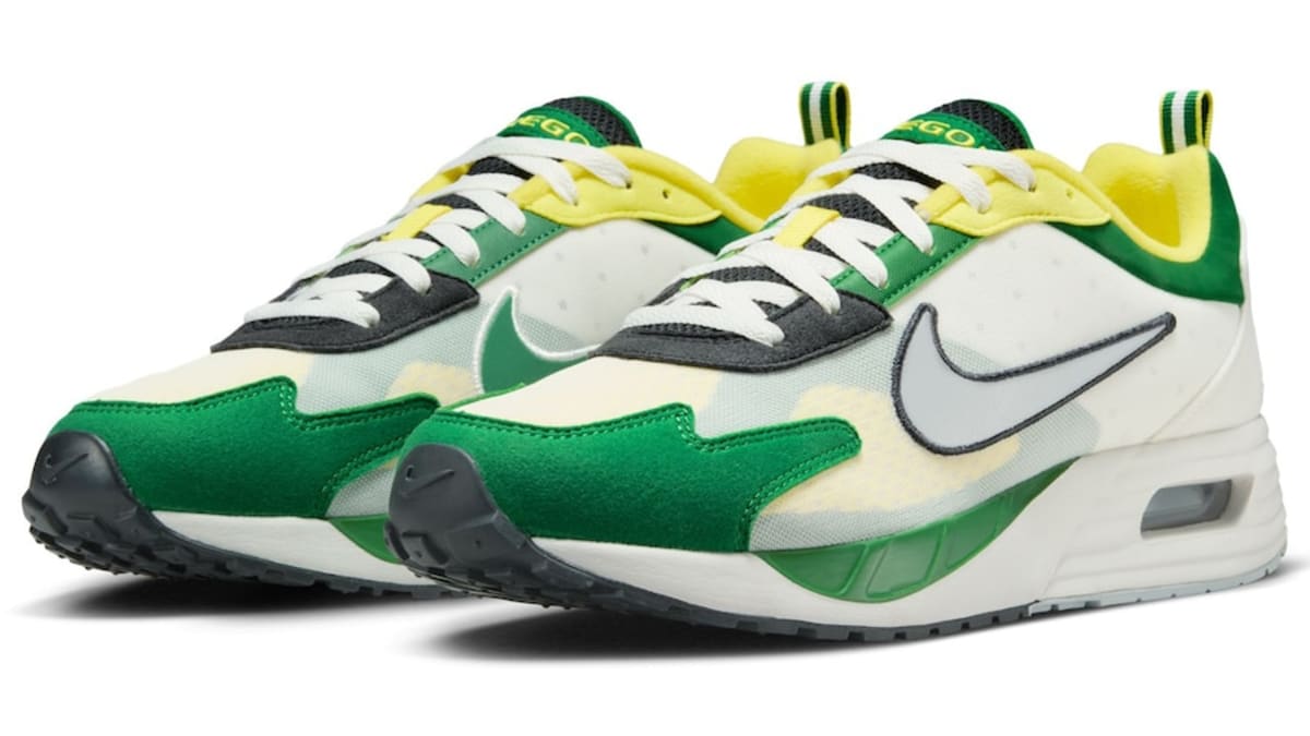 Oregon Ducks Nike Air Max sneakers drop today