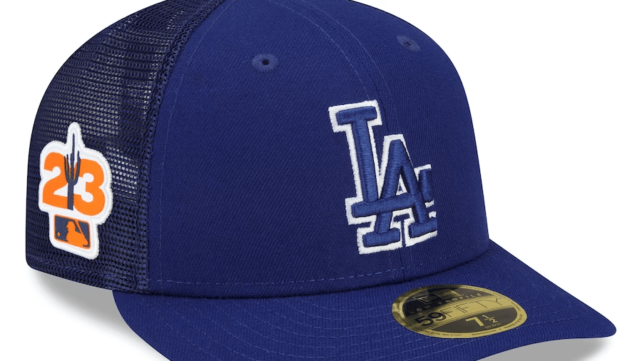 海外限定dodgers spring training 59fifty7 3/8 - 応援グッズ