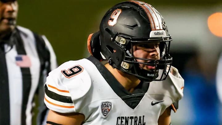 Linebacker Aidan Chavez is a key defender for the top-ranked Grizzlies of Central, which hosts Clovis North on Friday as TRAC gets underway. 