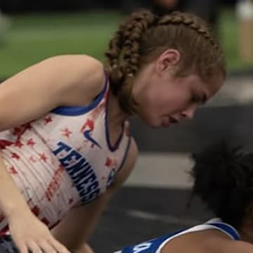 Junior Ryleigh Sturgill from Tennessee's Baylor School is ranked No. 1 at 100-pounds.