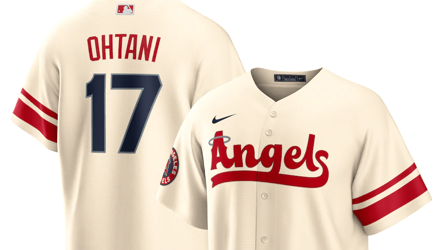 Los angeles angels replica jersey hot sale