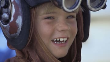 Jake Lloyd, 8, acts as young Anakin Skywalker in "Star Wars: Episode I - The Phantom Menace" (1999) © Lucasfilm Ltd. & TM. All Rights Reserved.