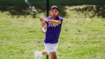 TCU's Pedro Vives returned to action after several weeks off due to injury in Saturday's Super Regional win over UCF. 