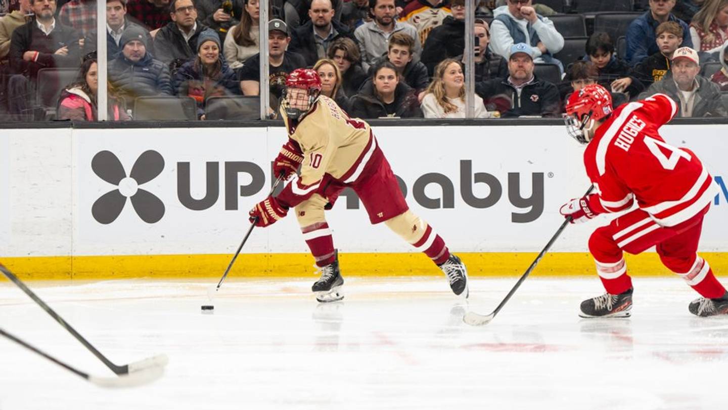 No. 1 Boston College Men’s Hockey Falls to No. 9 Boston University in 2025 Beanpot Championship