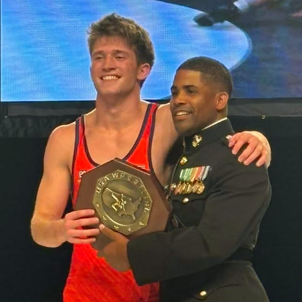 Missouri's David Gleason was a surprise and impressive 157-pound champion at the Junior Nationals in Fargo.