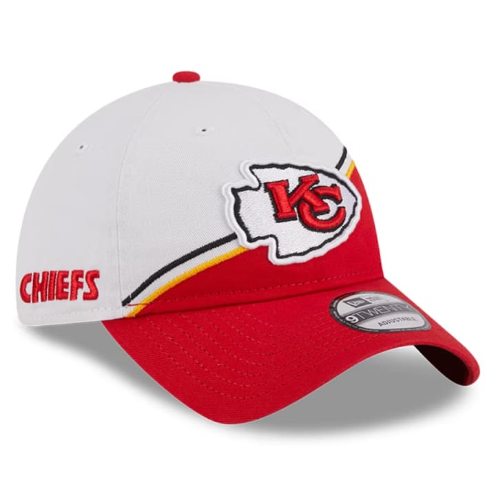 Kansas City Chiefs MULTI-AROUND Red Fitted Hat by New Era