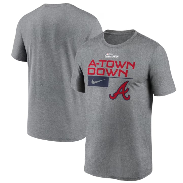 Atlanta Braves Nike 2023 Postseason Authentic Collection Dugout T