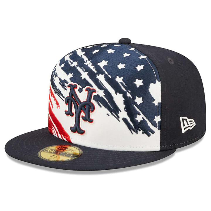 New York Mets July 4th hats