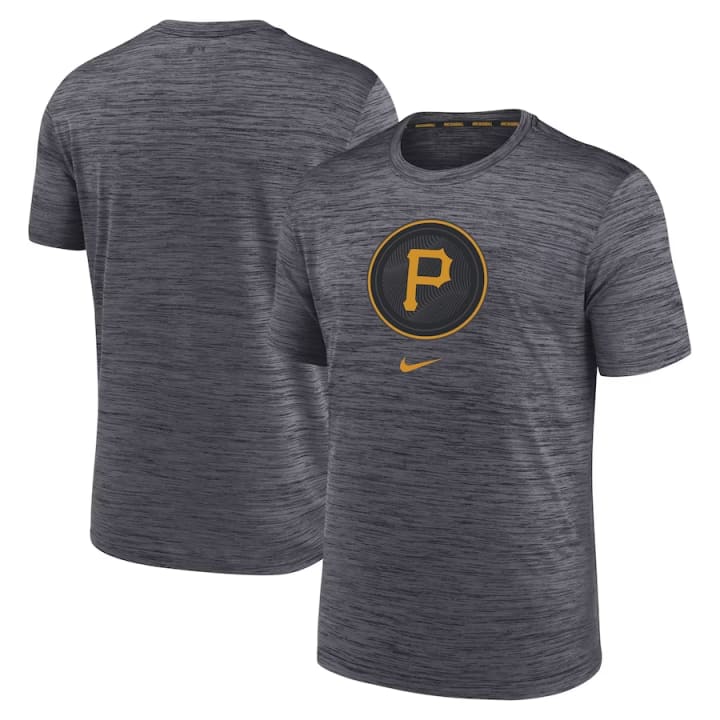 Nike Black Pittsburgh Pirates 2023 City Connect Short Sleeve Pullover  Hoodie for Men