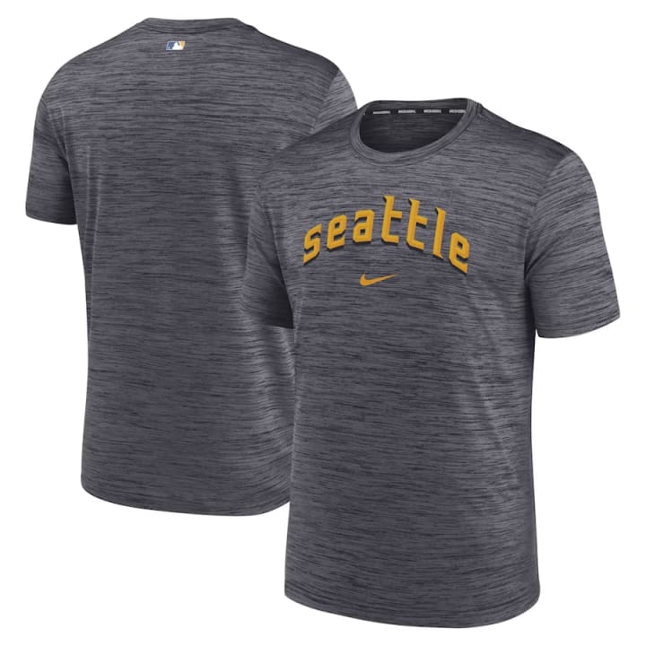 Men's Seattle Mariners Nike Gray Road Replica Team Jersey