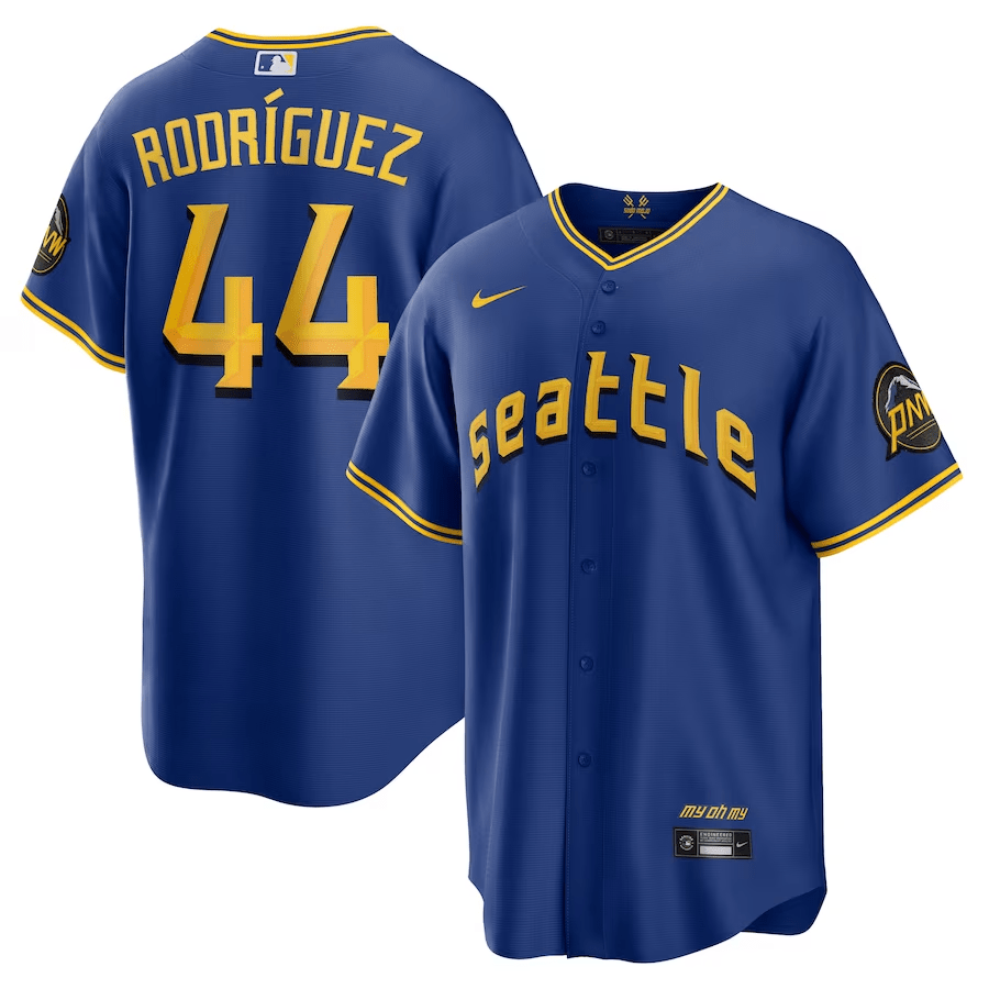 MARINERS 記念ボール Men's New Era Seattle Mariners Light Blue and Royal 2025 4th