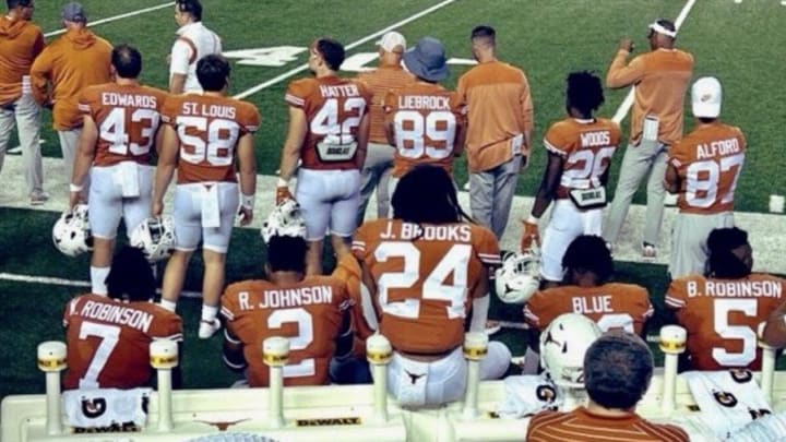 (left to right) Keilan Robinson, Roschon Johnson, Jonathon Brooks, Jaydon Blue and Bijan Robinson