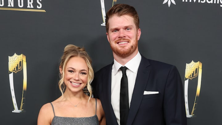 Katie Hoofnagle and Sam Darnold