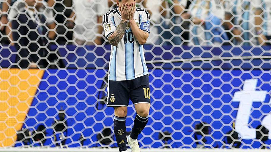 Lionel Messi of Argentina