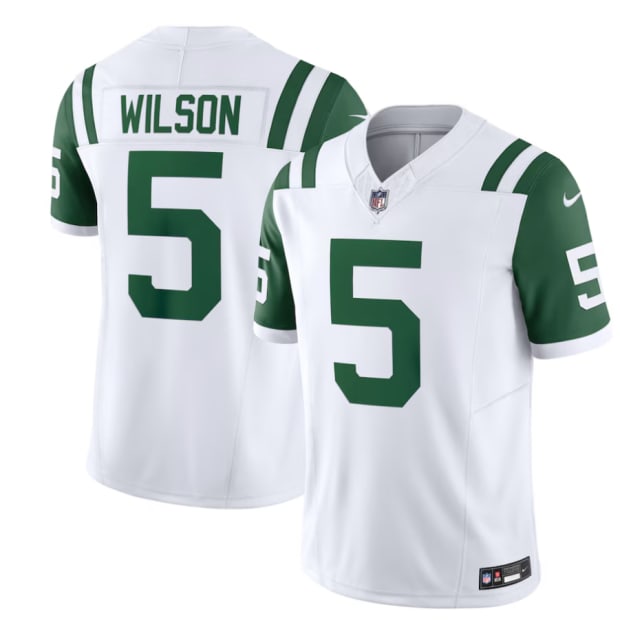 Garrett Wilson Jets Throwback