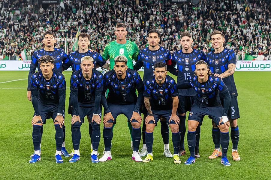 Alineación titular de Uruguay Alineación titular de Uruguay