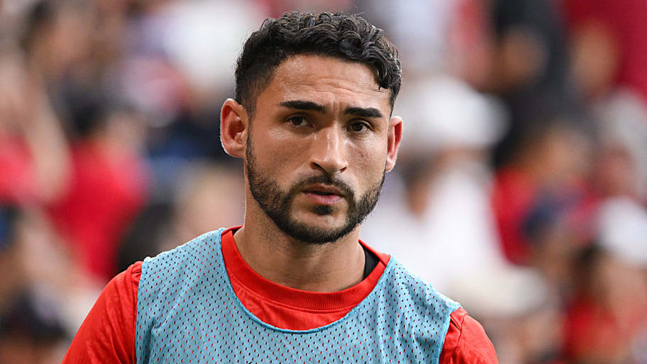 Cristian Roldan in action for USMNT.