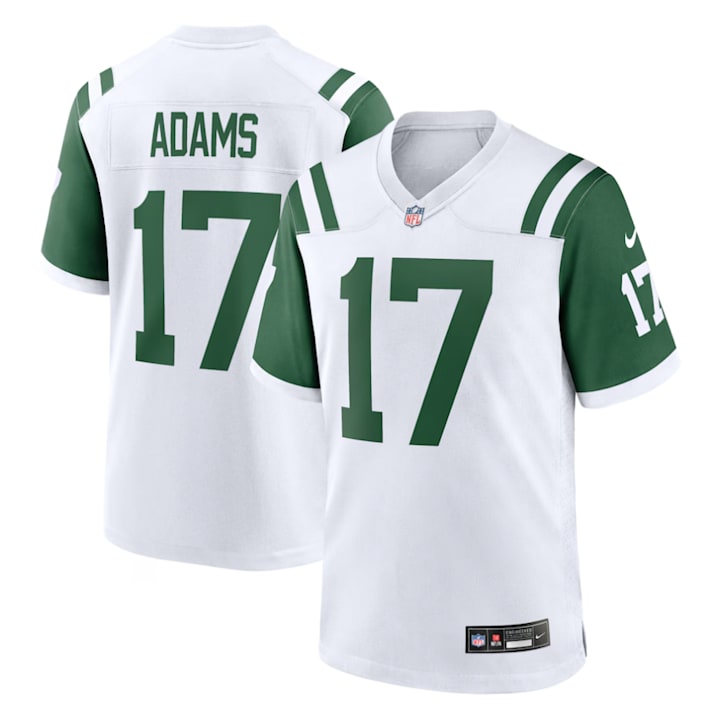Davante Adams White Jets Jersey