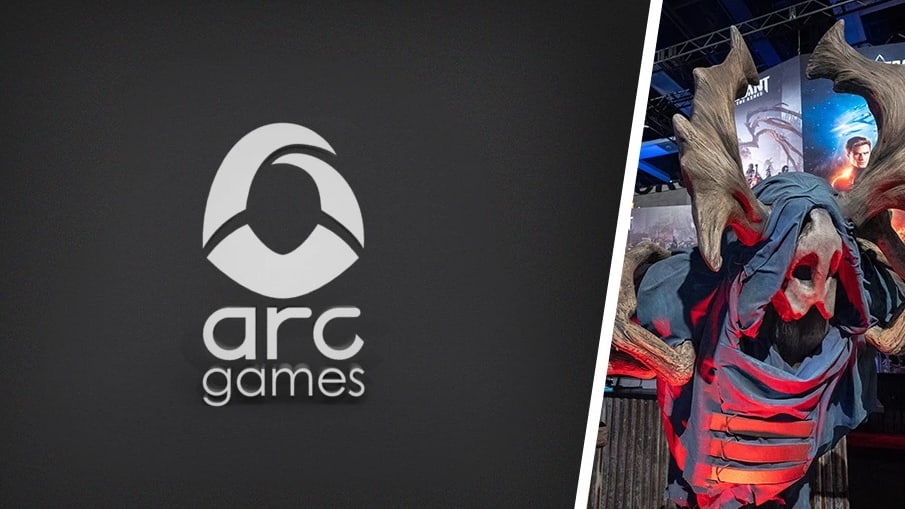 Arc Games logo.