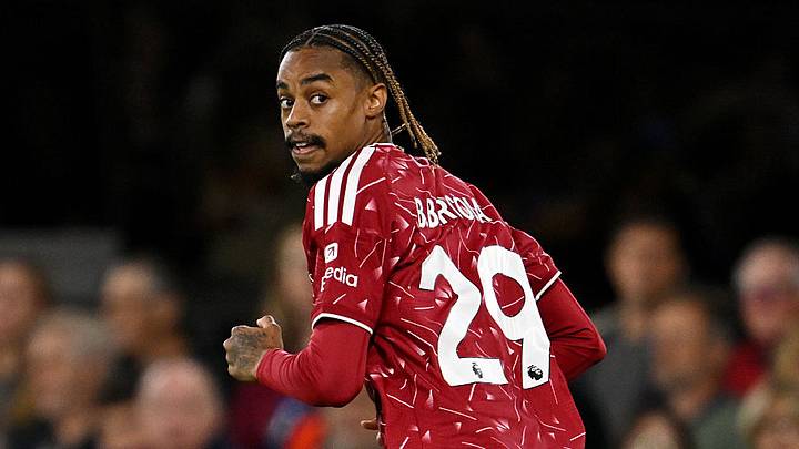 Bradley Barcola played his first minutes for Liverpool last Friday.