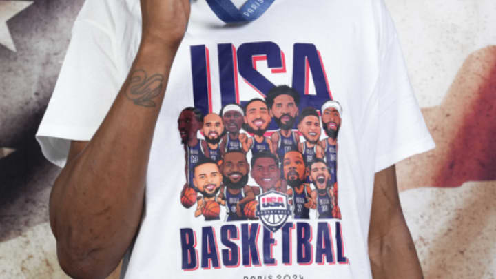 Kevin Durant’s USA Basketball shirt.