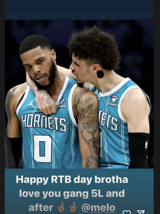 Miles Bridges Instagram Story