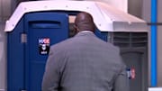 Shaq had to leave Monday's show to use the bathroom. 