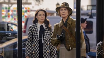 Kristin Davis and Cynthia Nixon in And Just Like That season 3 episode 10 on HBO Max