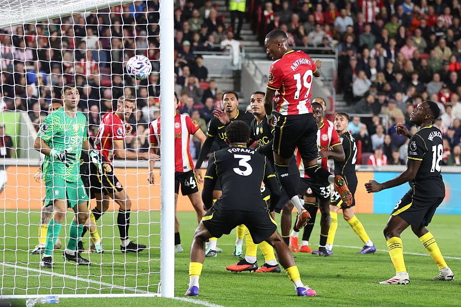 Jaidon Anthony goal vs. Chelsea.
