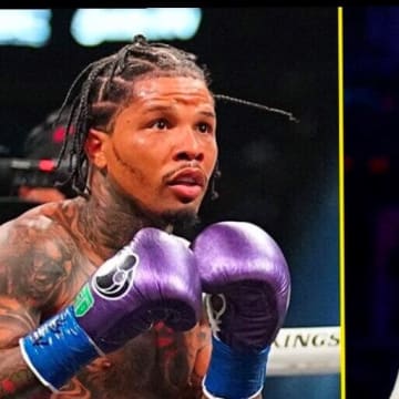 Shakur Stevenson [right] and Gervonta Davis [left] might be heading toward a high-stakes lightweight clash