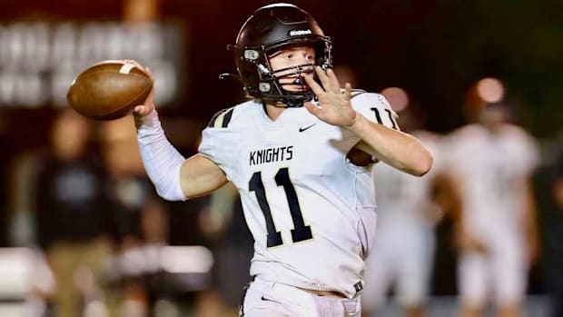 Royal's Lance Allred led school to WIAA Class 1A football championship at Husky Stadium in 2023.