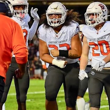 Cody Thumlert, right, and the rest of Eastside Catholic is ready for a big 2024 season.