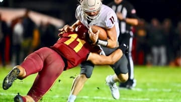 O'Dea's Joseph Fuavai is one of a handful of 3A Metro linebacker who have collected multiple D1 offers.