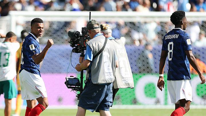 Kylian Mbappé negó haber saldado "una cuenta pendiente" con sus críticos Kylian Mbappé negó haber saldado "una cuenta pendiente" con sus críticos