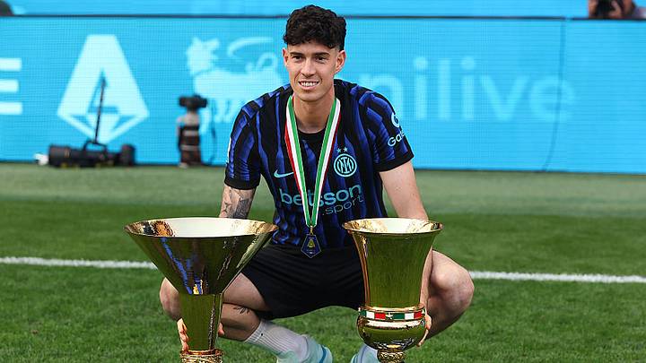 Alessandro Bastoni won Serie A and the Coppa Italia with Inter this season. 