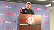 Alabama offensive coordinator Ryan Grubb.