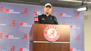 Alabama offensive coordinator Ryan Grubb.