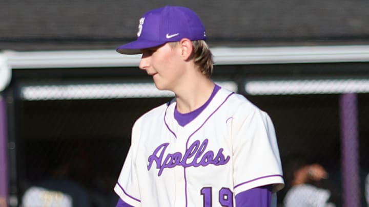 Kruz Schoolcraft (19) signed with San Diego this week after the Padres selected the Sunset lefty No. 25 in this month's MLB Draft.