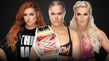 Ronda Rousey, Charlotte Flair and Becky Lynch to battle at WrestleMania. Photo Credit: WWE.com
