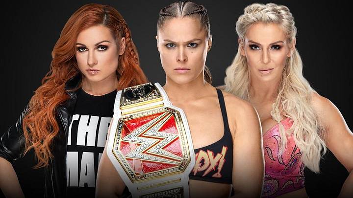 Ronda Rousey, Charlotte Flair and Becky Lynch to battle at WrestleMania. Photo Credit: WWE.com
