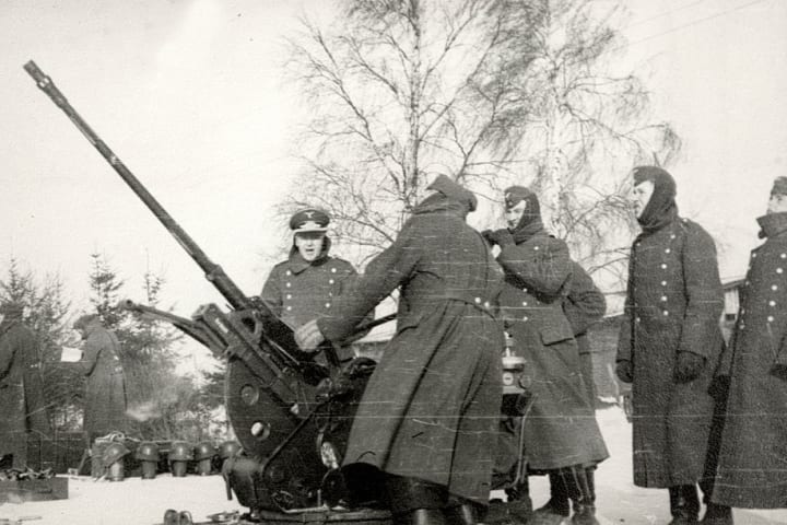 20mm FlaK30 German World War II anti-aircraft gun