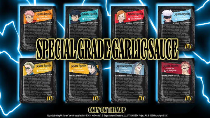 Special Grade Garlic Sauce Hero Asset - credit: McDonald's