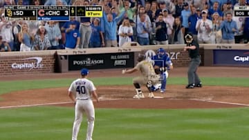 Xander Bogaerts struck out on a controversial strike three call in Game 3 vs. the Cubs