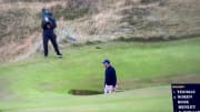 Christiaan Bezuidenhout hit the saddest shot of the British Open during Thursday's first round. 
