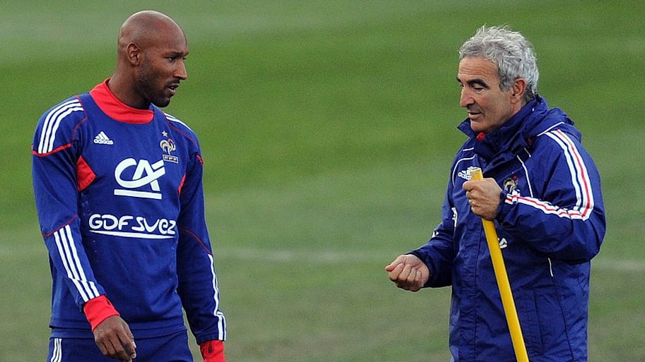 Nicolas Anelka, Raymond Domenech