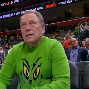 Michigan State basketball coach Tom Izzo