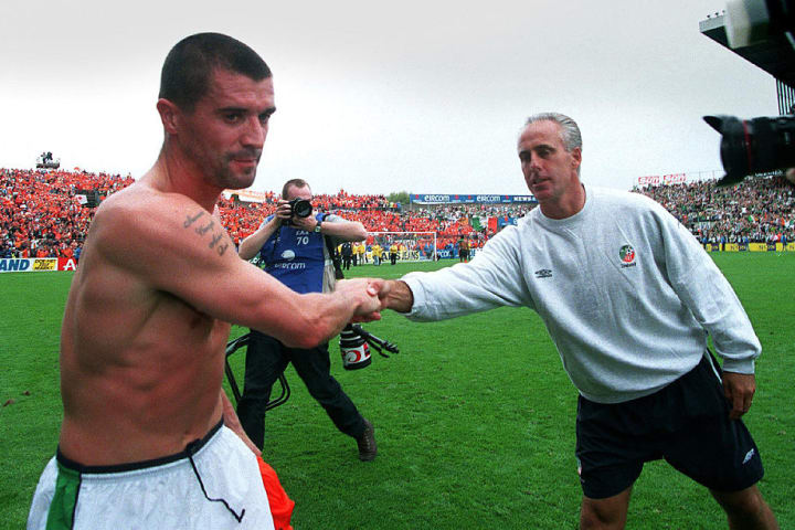 Roy Keane, Mick McCarthy