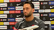Turkish national football team hold a press conference in Germany