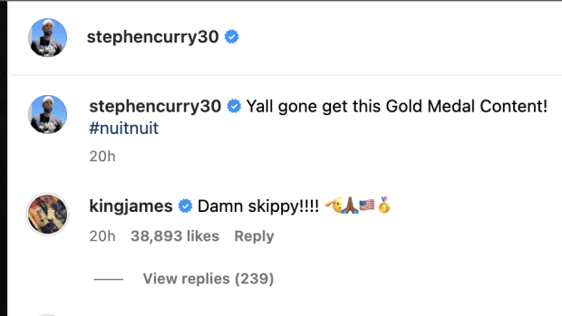 LeBron James' Comment