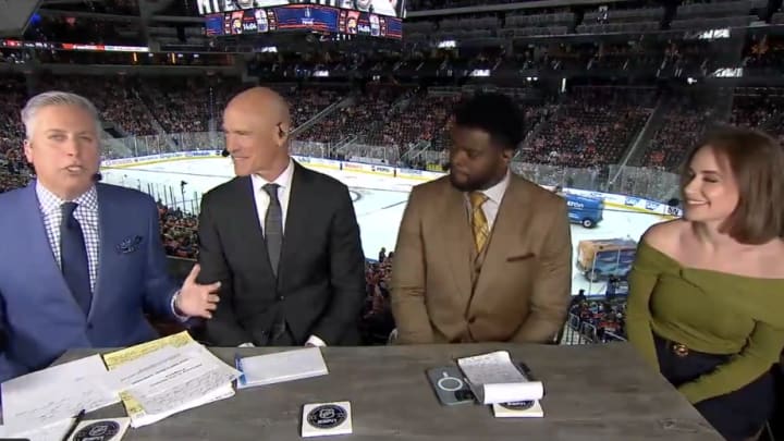 NHL fans were not impressed with ESPN's setup at Game 3 of the Stanley Cup Final in Edmonton. 